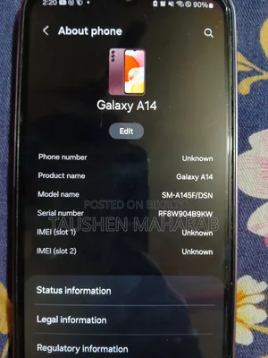 Samsung Galaxy A14 128 GB Purple