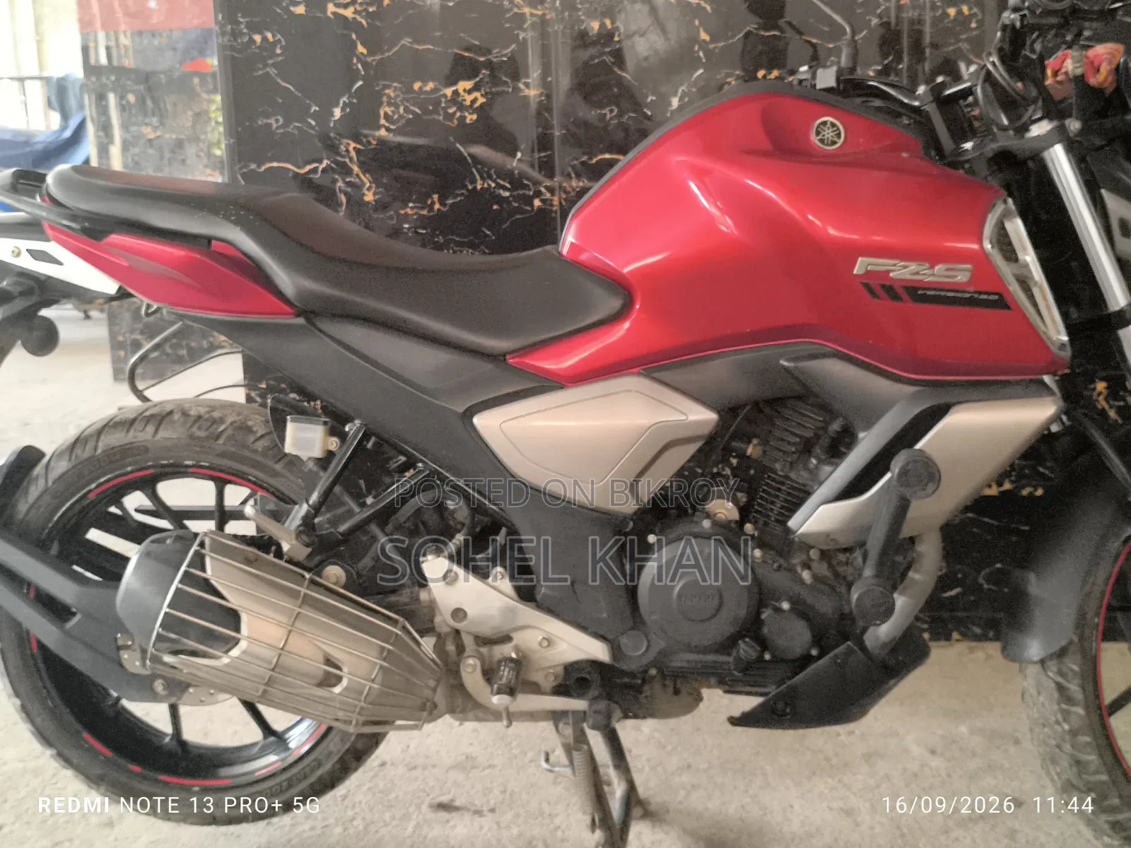Yamaha FZS V3 2022 Red