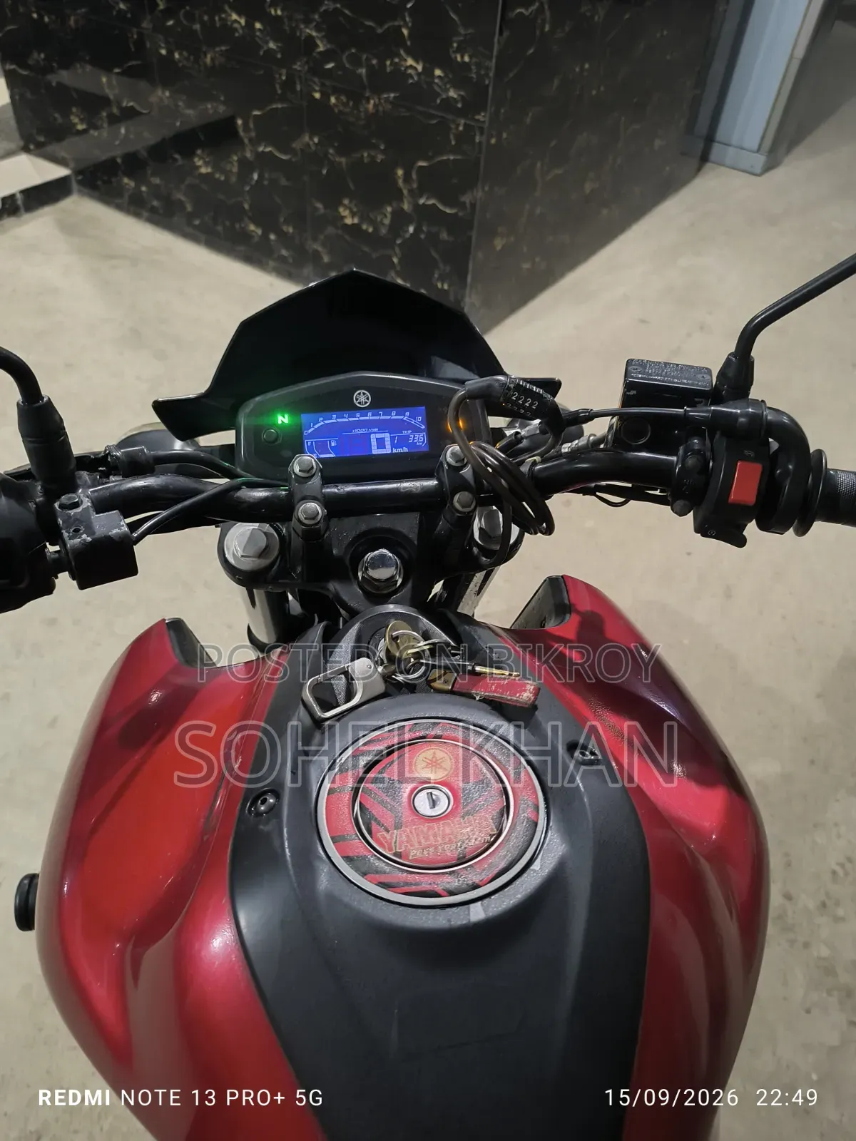 Yamaha FZS V3 2022 Red