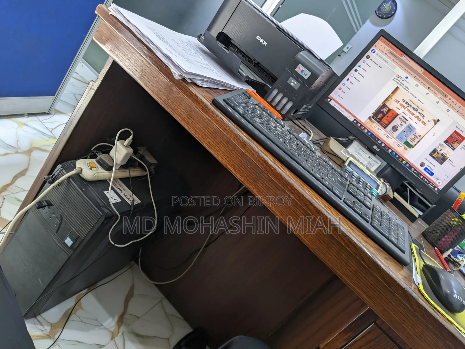Desktop Computer Gigabyte 8GB Intel Core i5 SSD 128GB