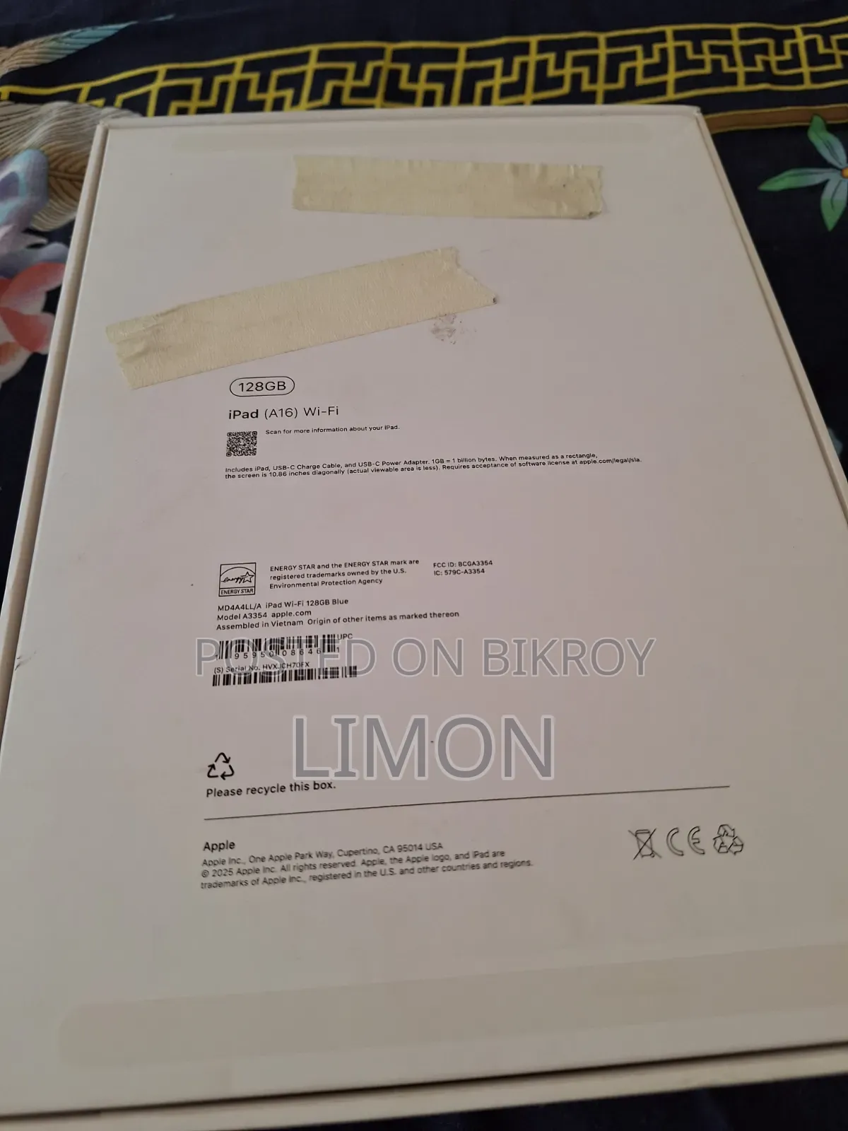 Apple iPad (2025) 128 GB Blue
