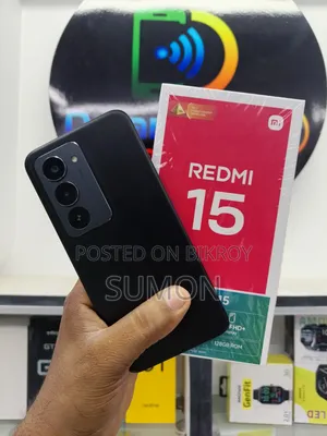 Xiaomi Redmi 15 ১২৮ জিবি কালো