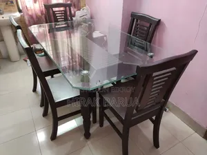 Dining Table With 6 Chairs for Sale
