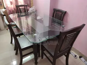 Dining Table With 6 Chairs for Sale