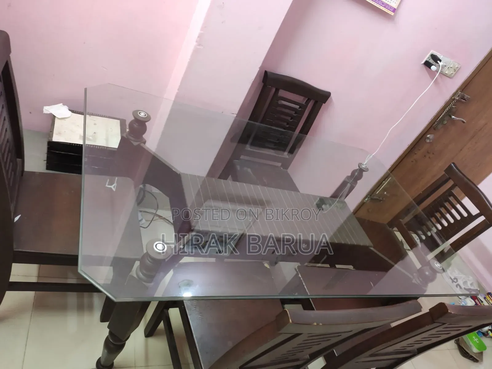 Dining Table With 6 Chairs for Sale