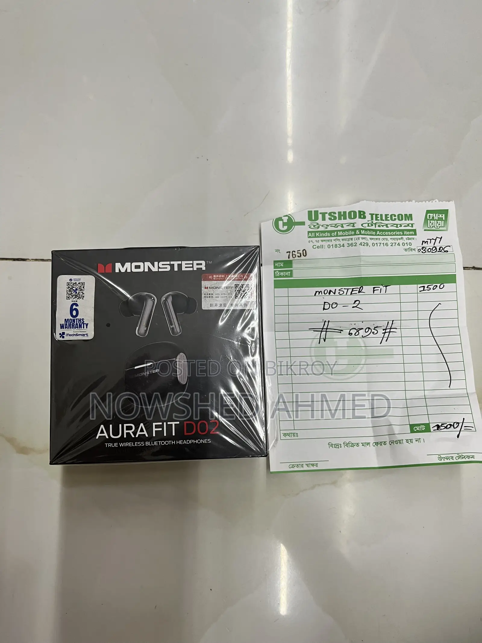 Monster Aura Fit D02