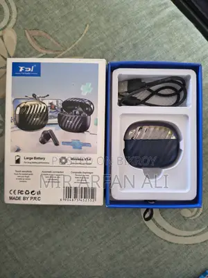 FDL Wireless V5.4 ব্লুটুথ ইয়ারবাডস - বক্স ও ক্যাবল সহ (প্রায় নতুন)