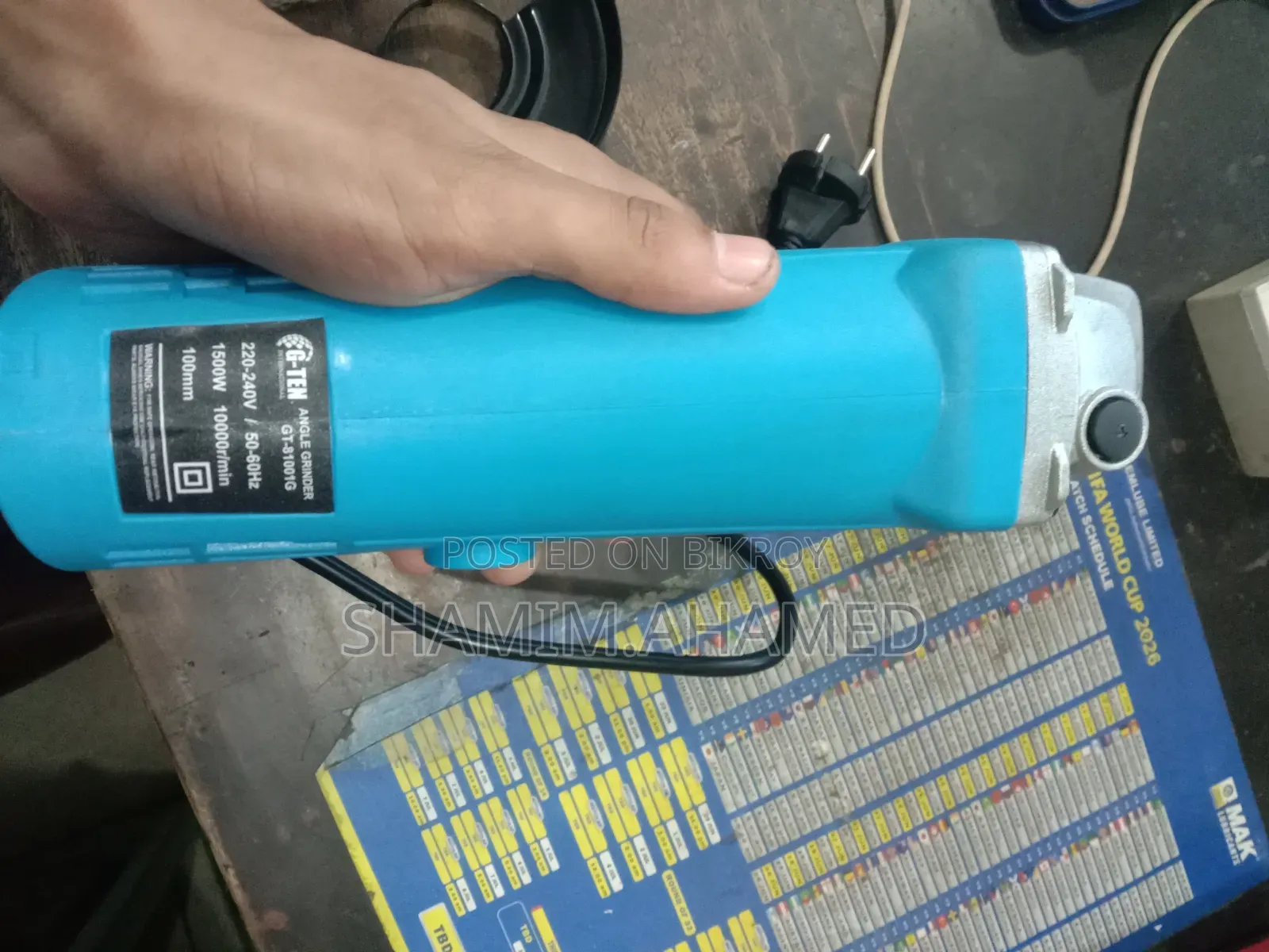 Angle Grinder Machine