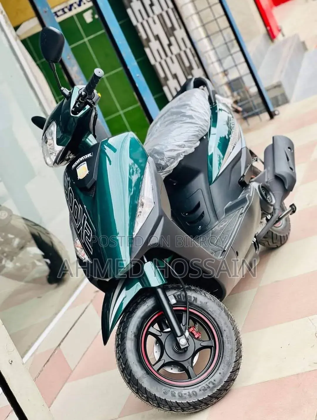 নতুন রানার স্কুটি-১১০ ২০২৫ সবুজ