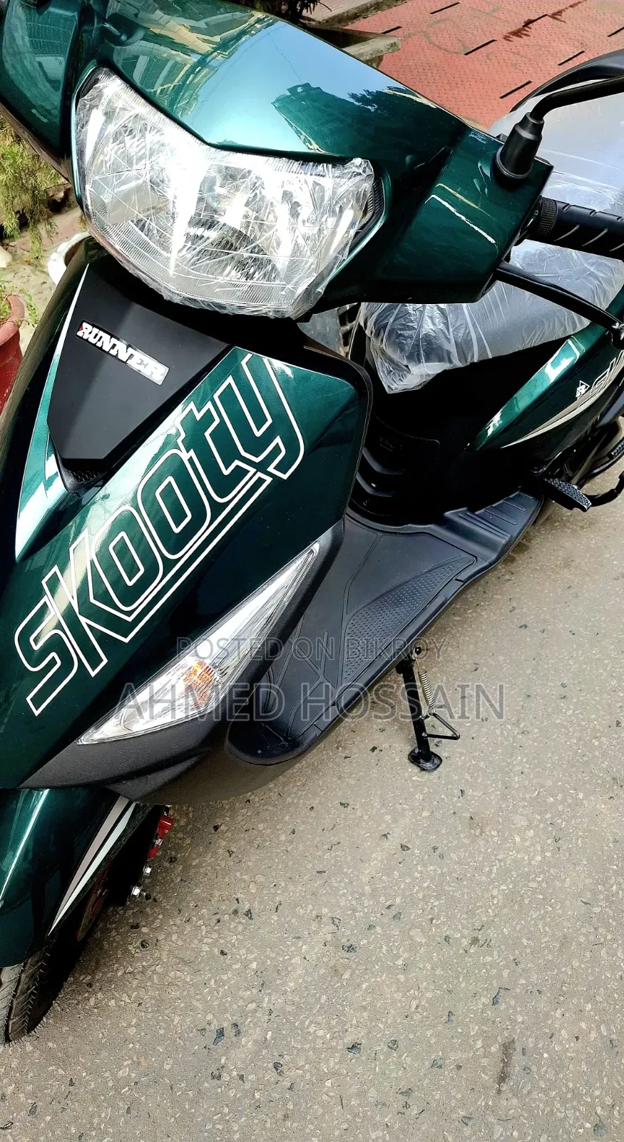 নতুন রানার স্কুটি-১১০ ২০২৫ সবুজ