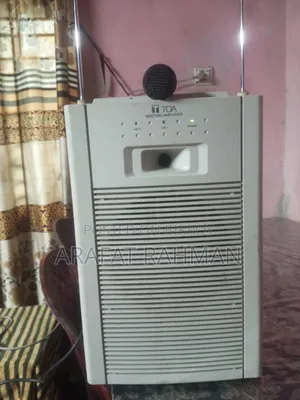 TOA Meeting Amplifier With Wireless Microphone - Used, Good Condition