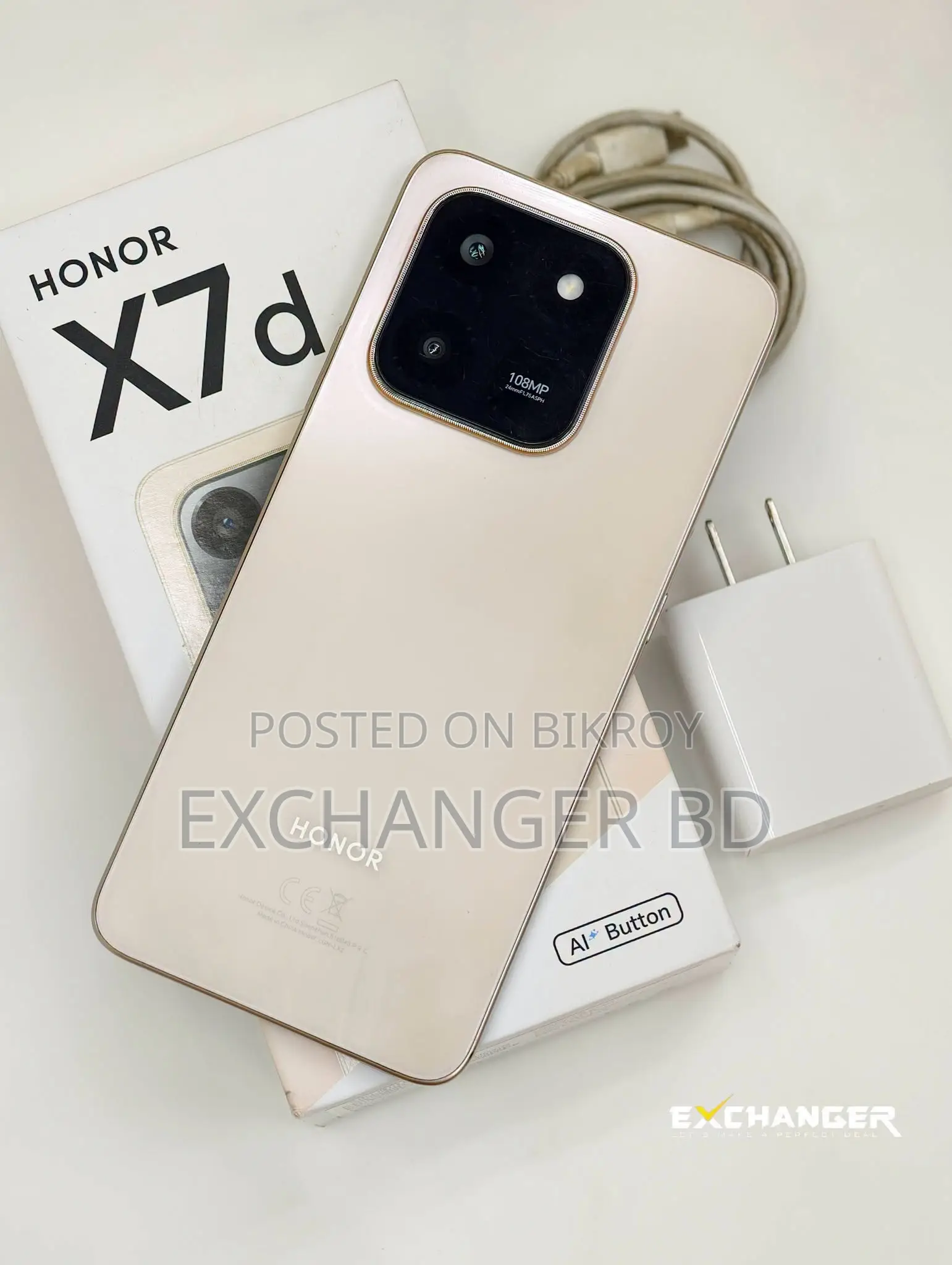 Honor X7d 256 GB Gold