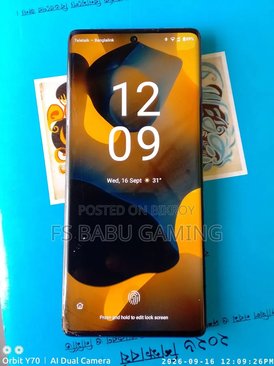 Motorola Moto G85 128 GB Blue