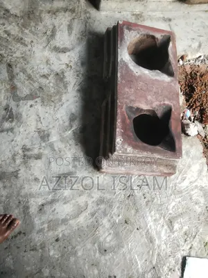 সিমেন্টের ডাবল চুলা বিক্রির জন্য।