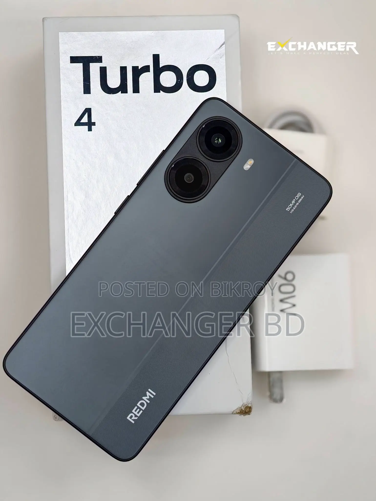 Xiaomi Redmi Turbo 4 256 GB White