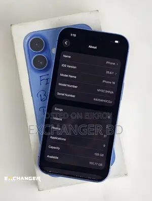 Apple iPhone 16 128 GB Blue