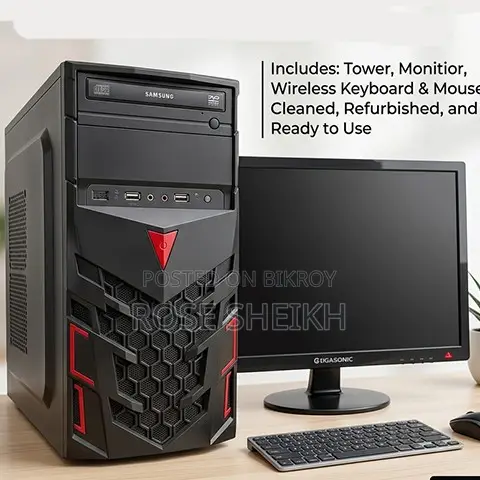 Desktop Computer 4GB Intel Core i3 HDD 500GB
