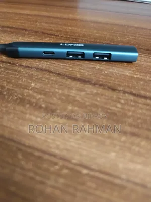 LDNIO 4 Port USB Hub, Aluminum Alloy Made, USB 3.0 Capable