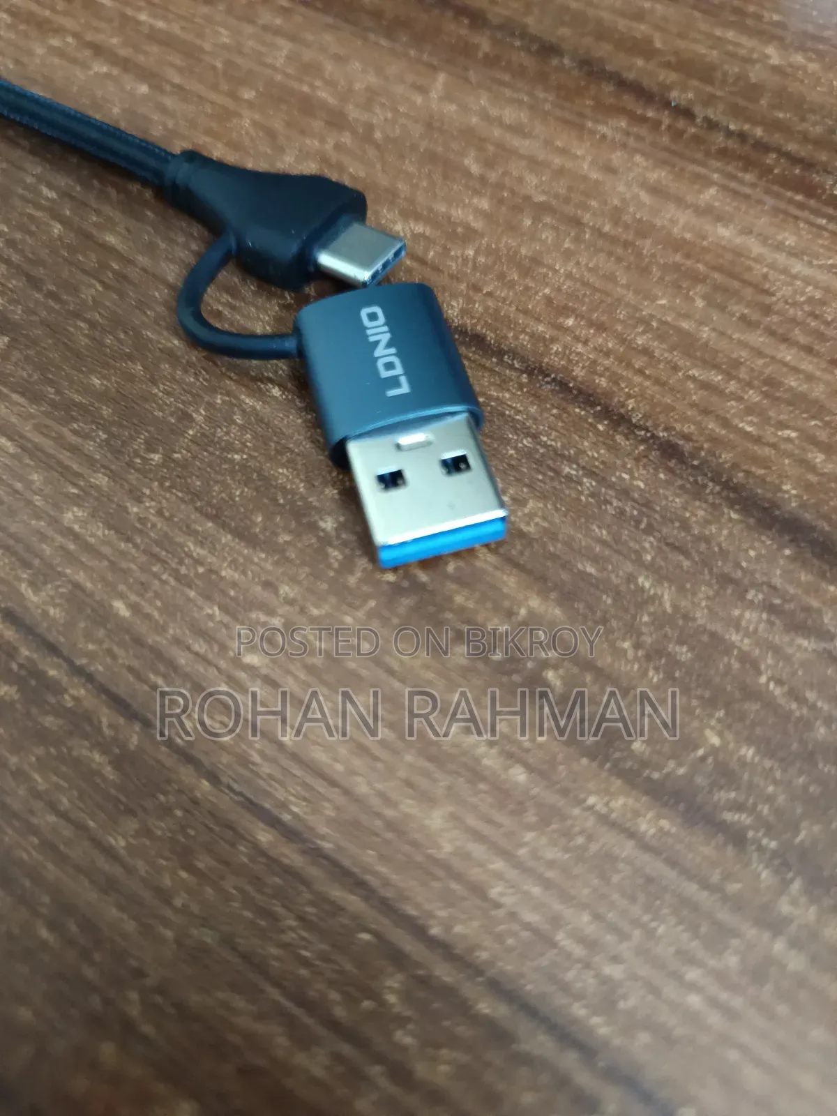 LDNIO 4 Port USB Hub, Aluminum Alloy Made, USB 3.0 Capable