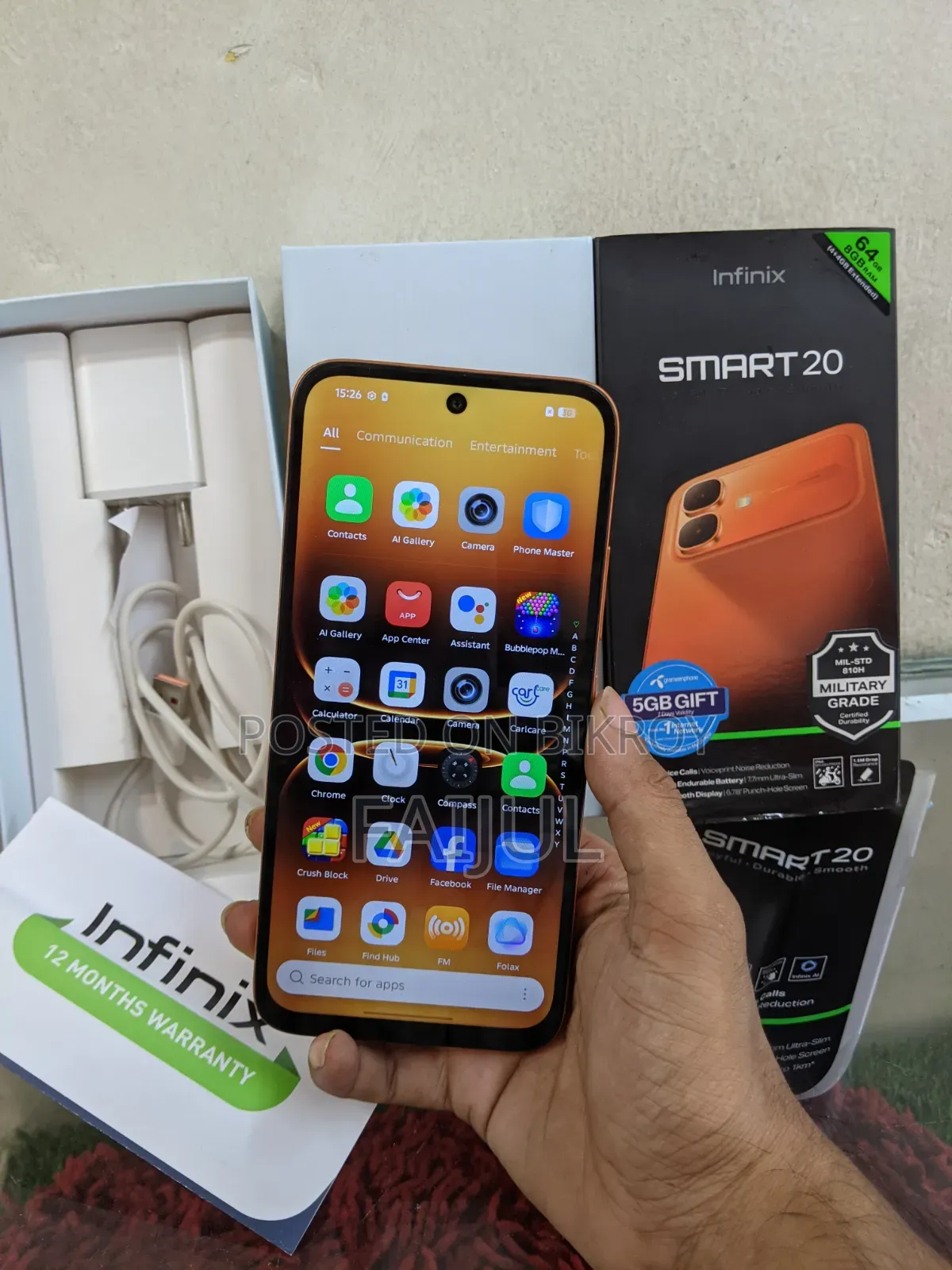 Infinix Smart 20 64 GB Orange