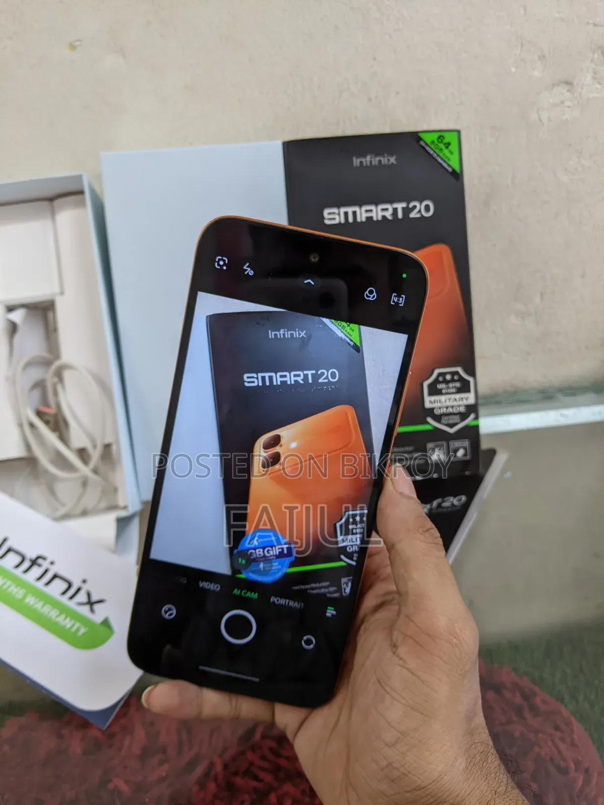 Infinix Smart 20 64 GB Orange