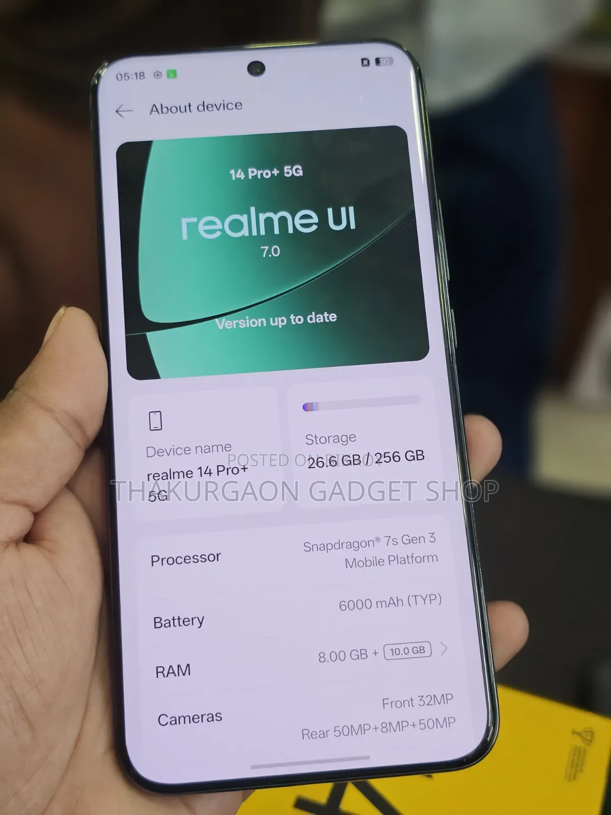 Realme 14 Pro+ 256 GB Black