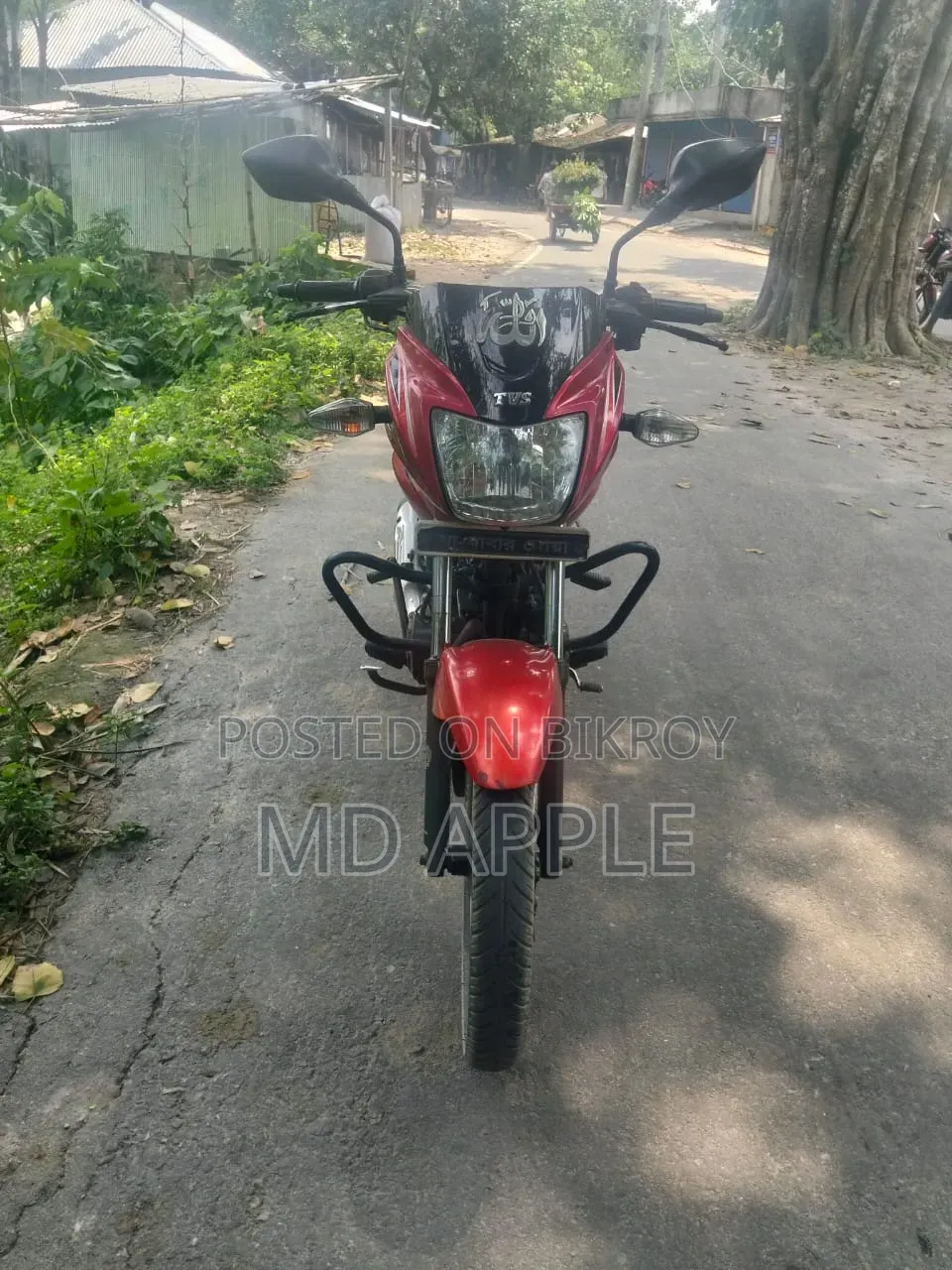 TVS Metro Plus 2015 Red