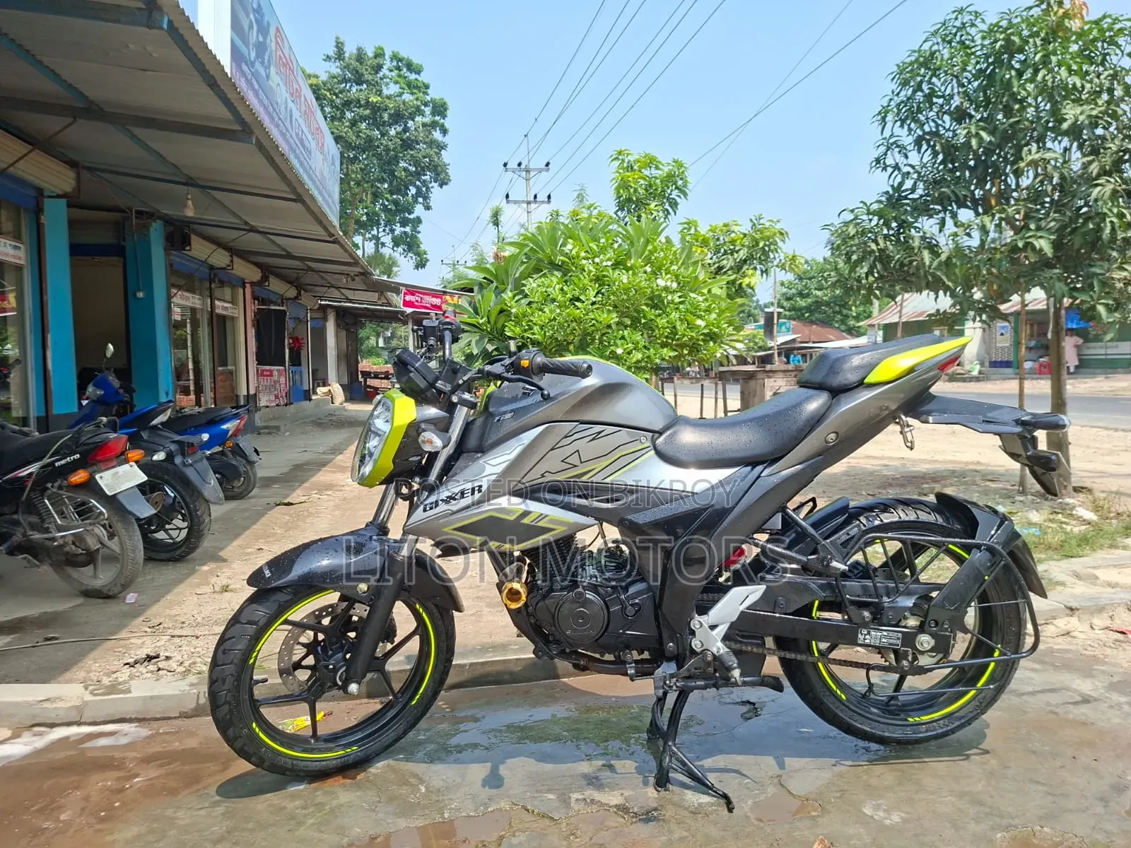 Suzuki Gixxer 2025 Green
