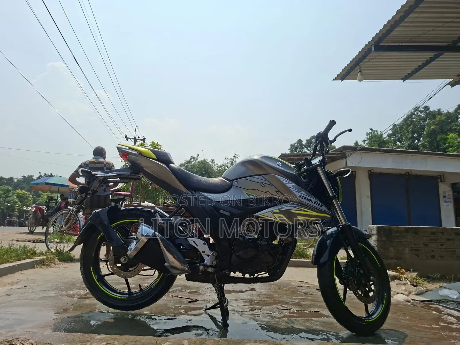 Suzuki Gixxer 2025 Green