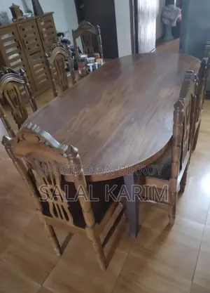 6 Chairs Table (Negotiable)