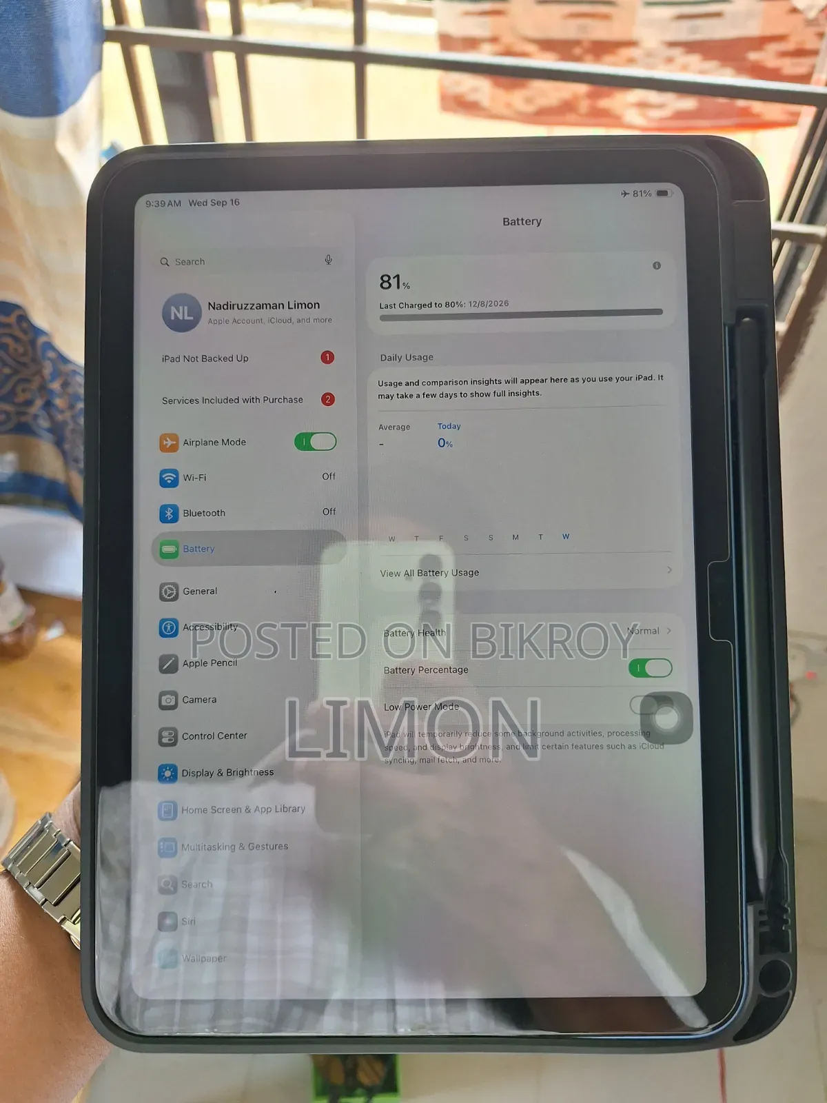 Apple iPad (2025) 128 GB Blue
