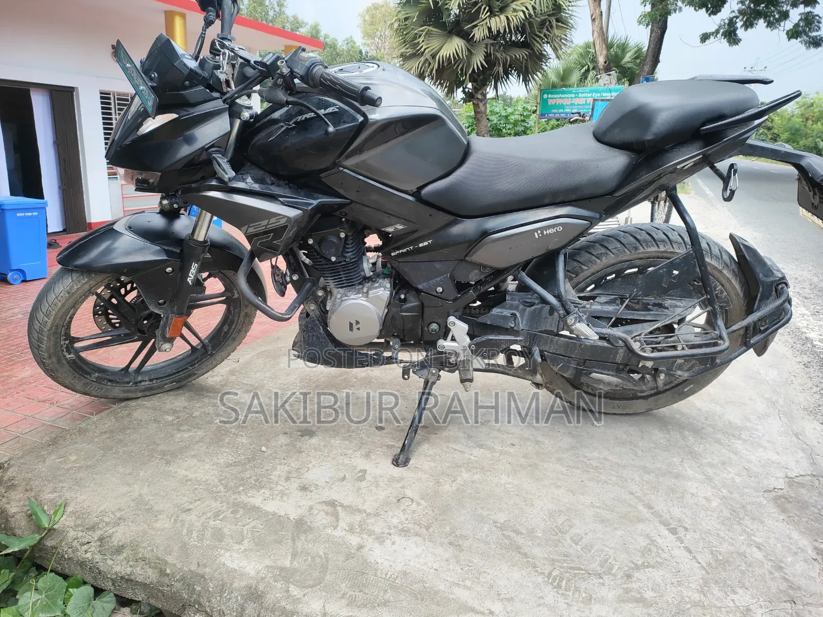 Hero Xtreme 125R 2025 Black