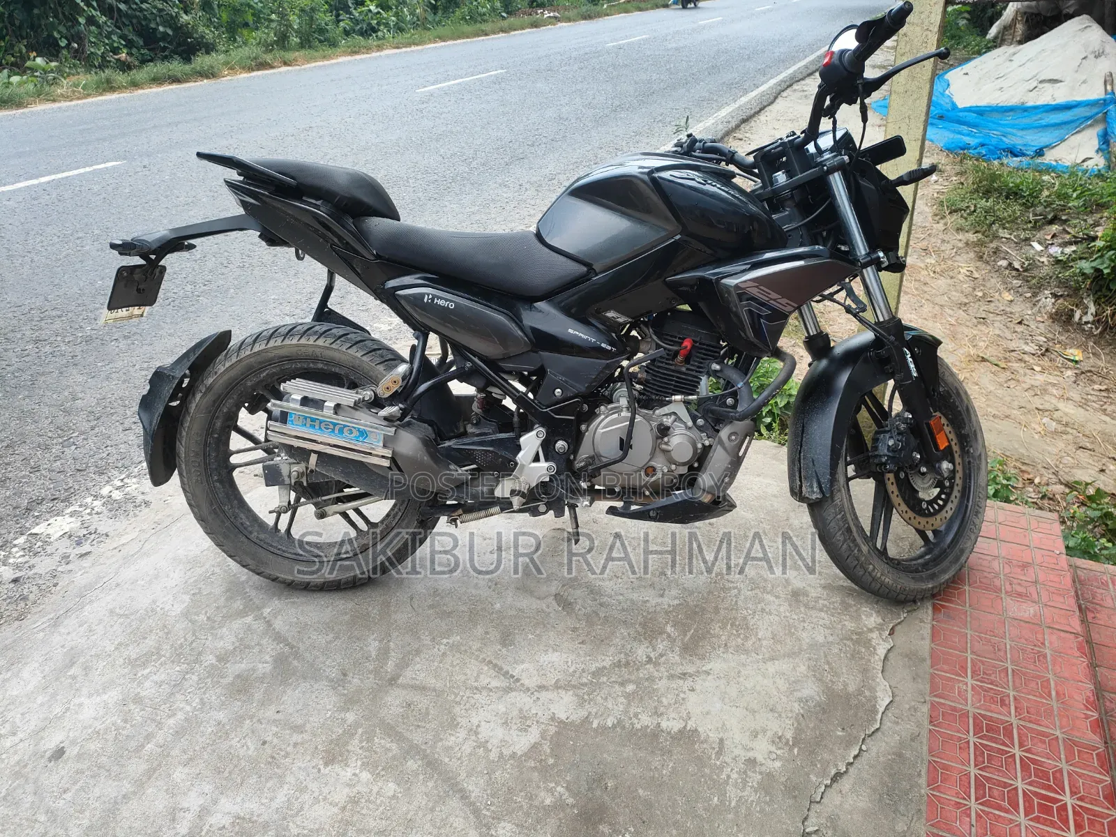Hero Xtreme 125R 2025 Black