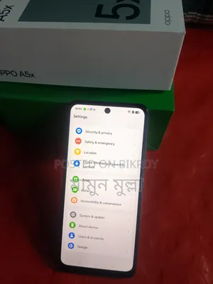 Oppo A5X 128 GB Black