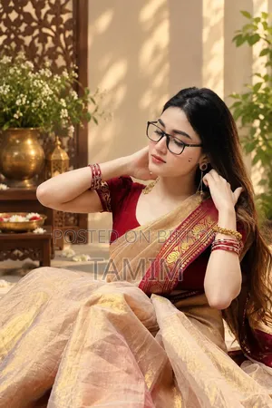 Indian Lama Silk Saree