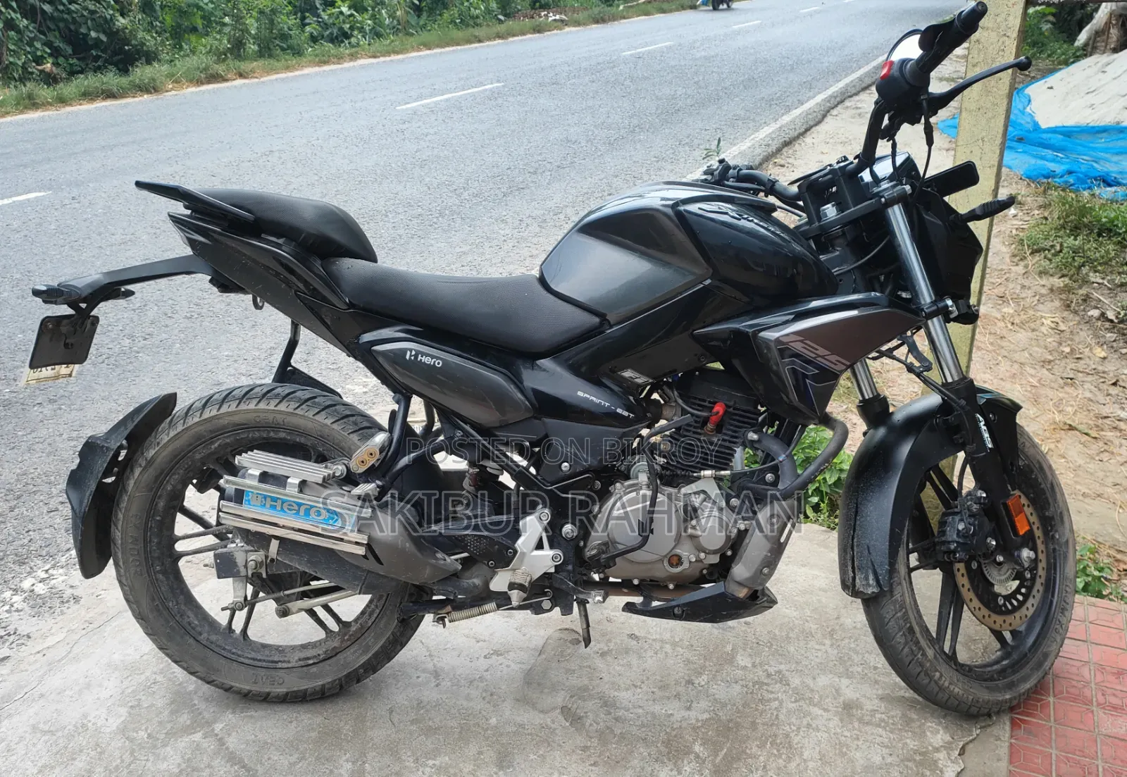 Hero Xtreme 125R 2025 Black