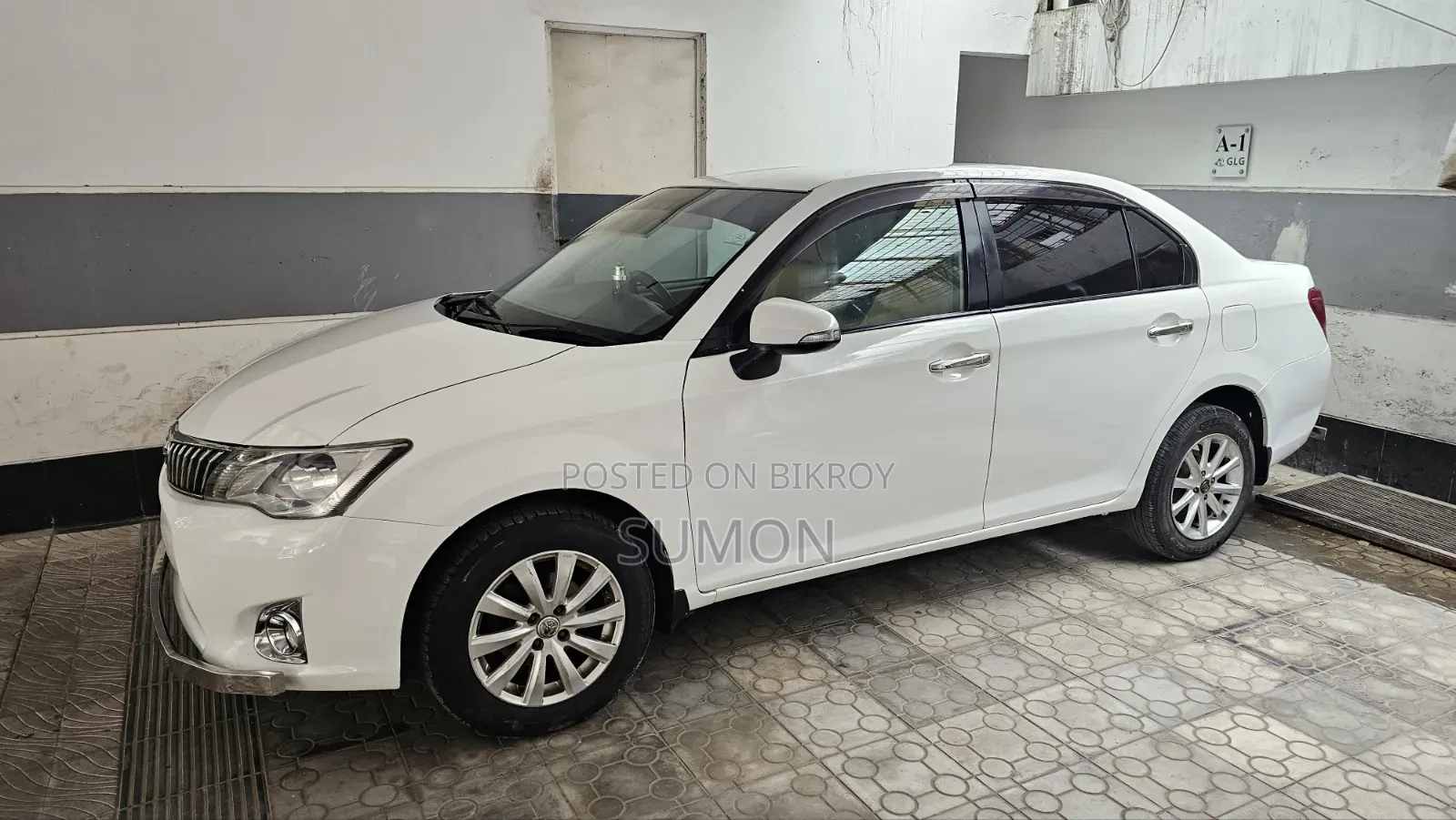 Toyota Axio 1.5 X Two-Wheel Drive 2013 White