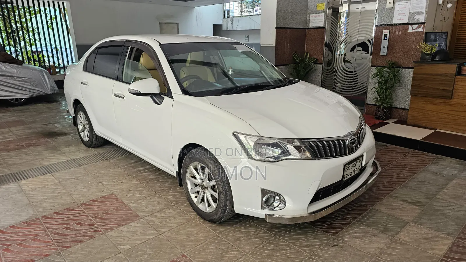 Toyota Axio 1.5 X Two-Wheel Drive 2013 White