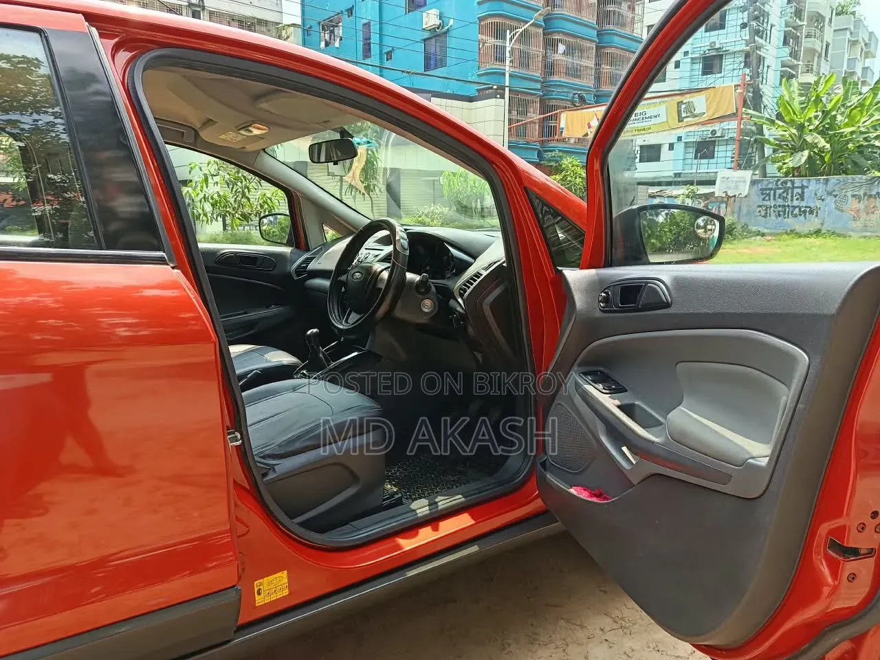Ford Ecosport 2015 Orange