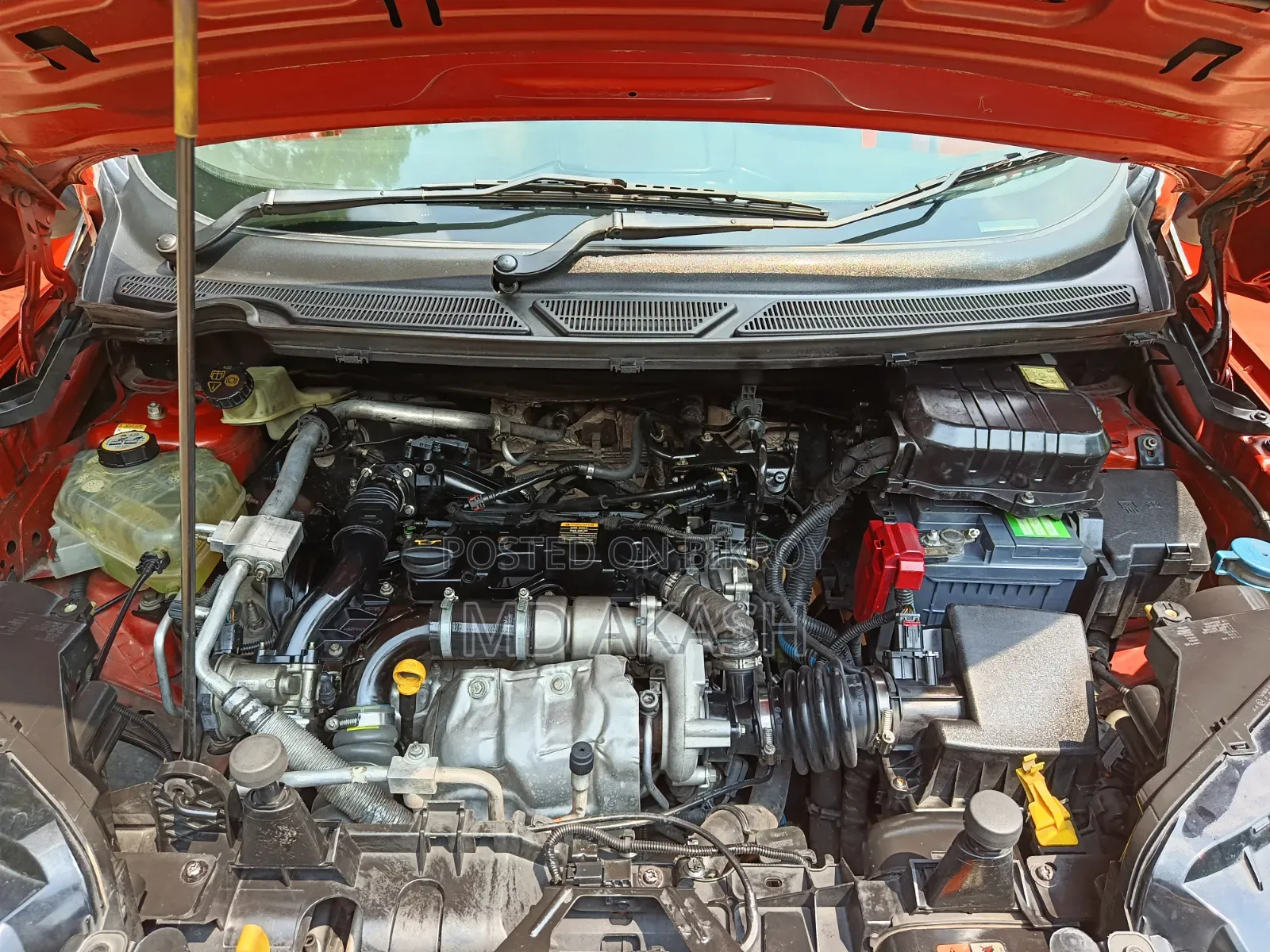Ford Ecosport 2015 Orange