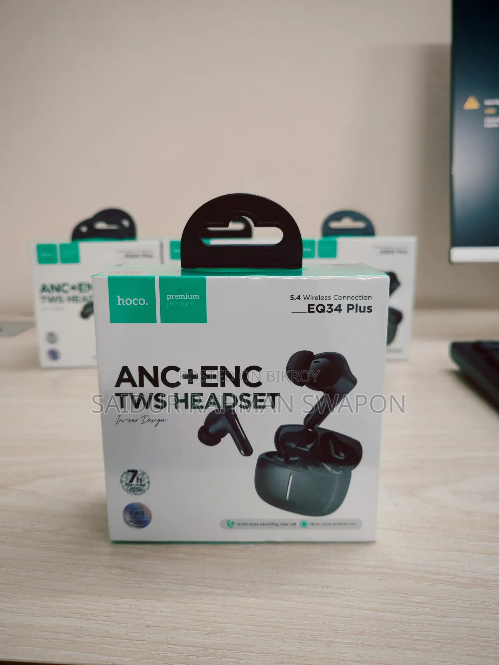 Hoco Eq34 Plus ANC+ENC Brand New