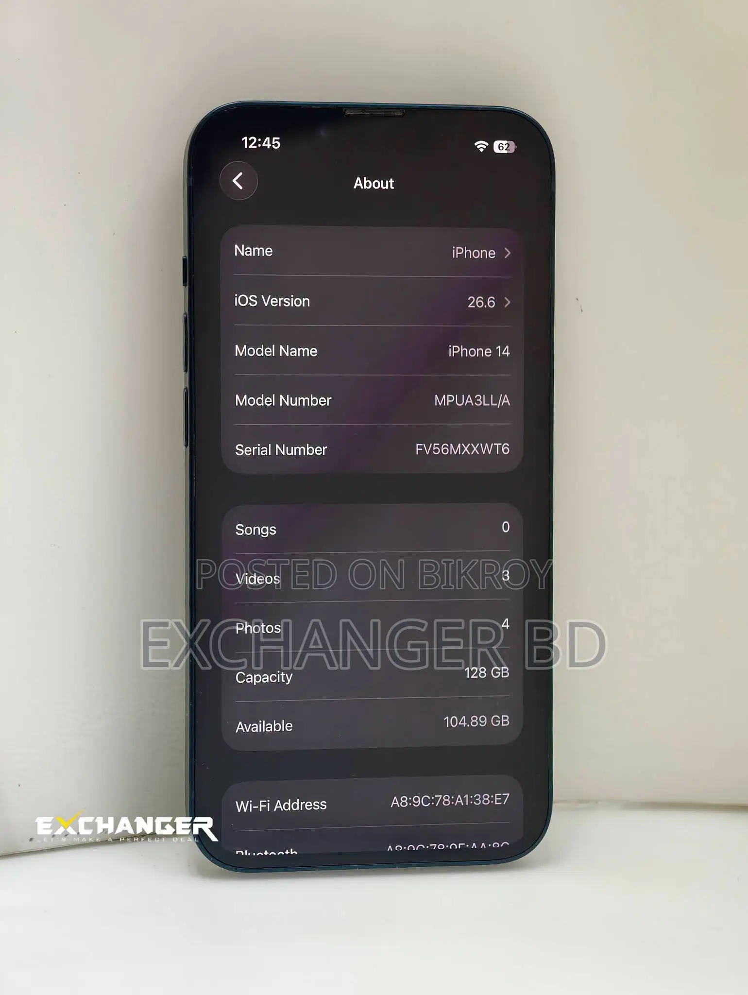 Apple iPhone 14 128 GB Black
