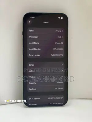 Apple iPhone 14 128 GB Black