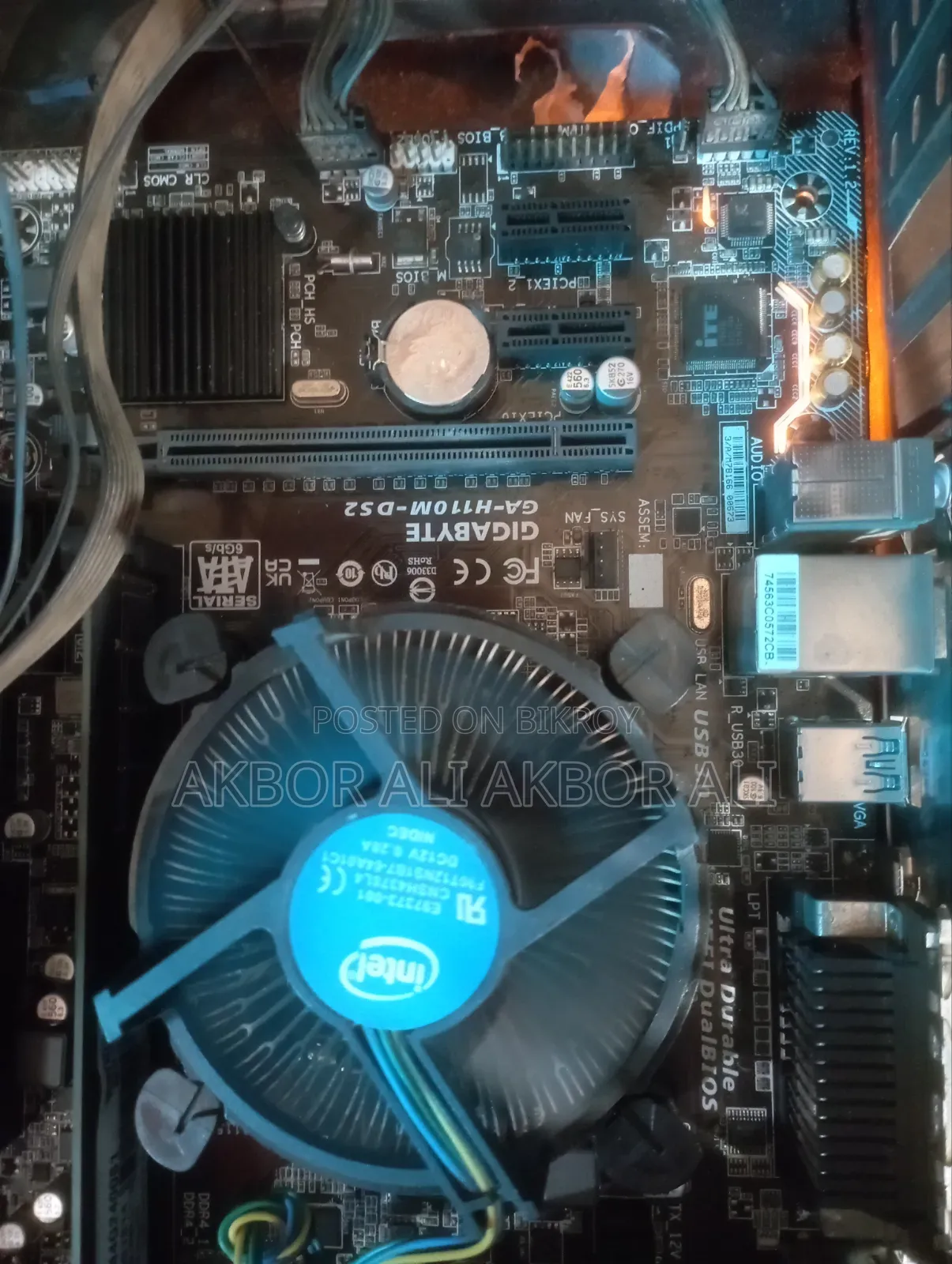 Desktop Computer Gigabyte GA-H110MSTX-HD3-ZK 4GB Intel Core i3 SSD 6T