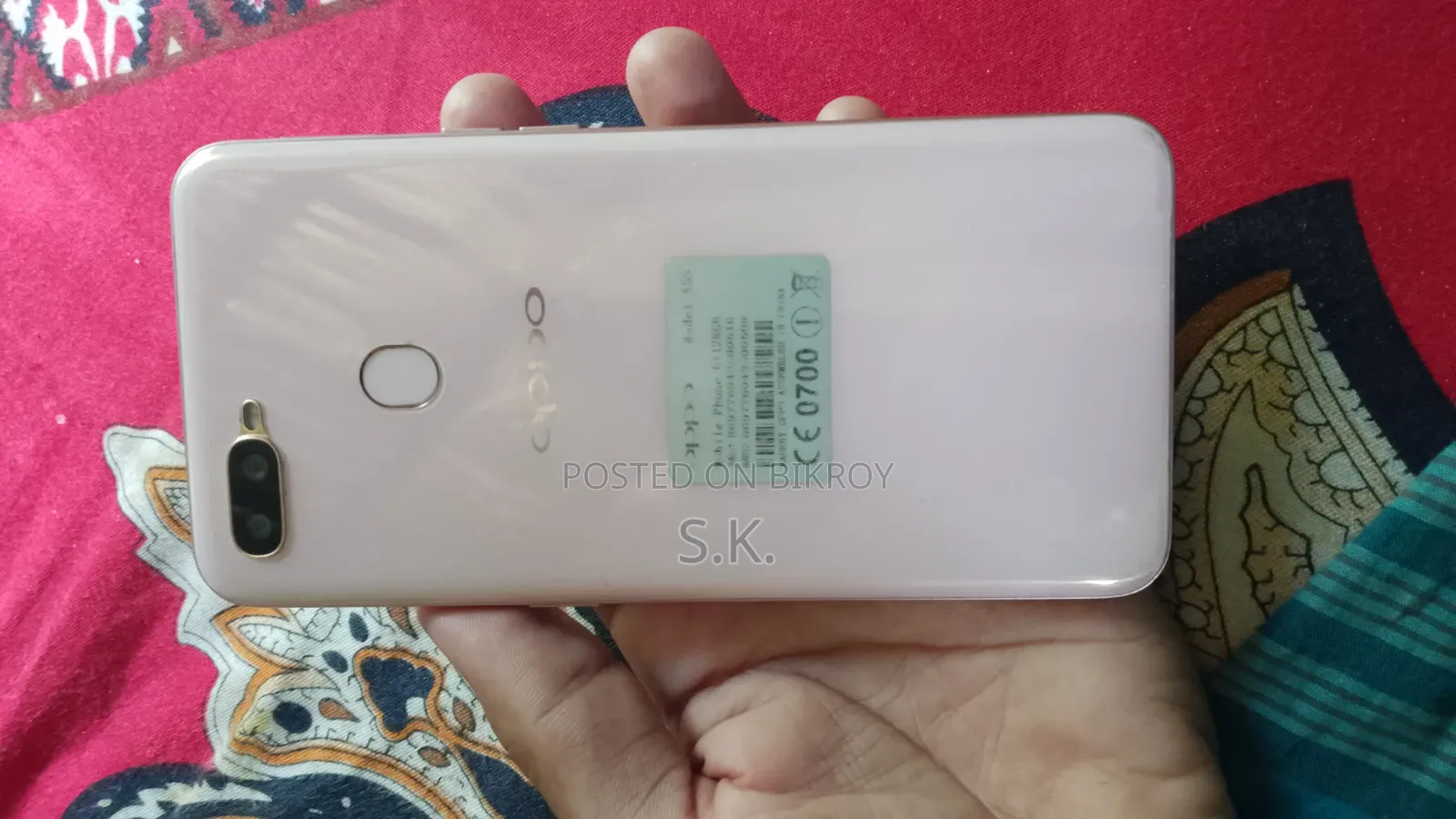 Oppo A5 64 GB Pink