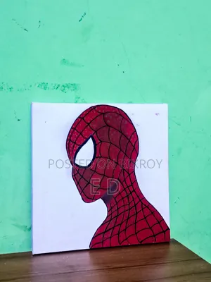 স্পাইডার-ম্যান পেইন্টিং ফর ইওর ওয়াল