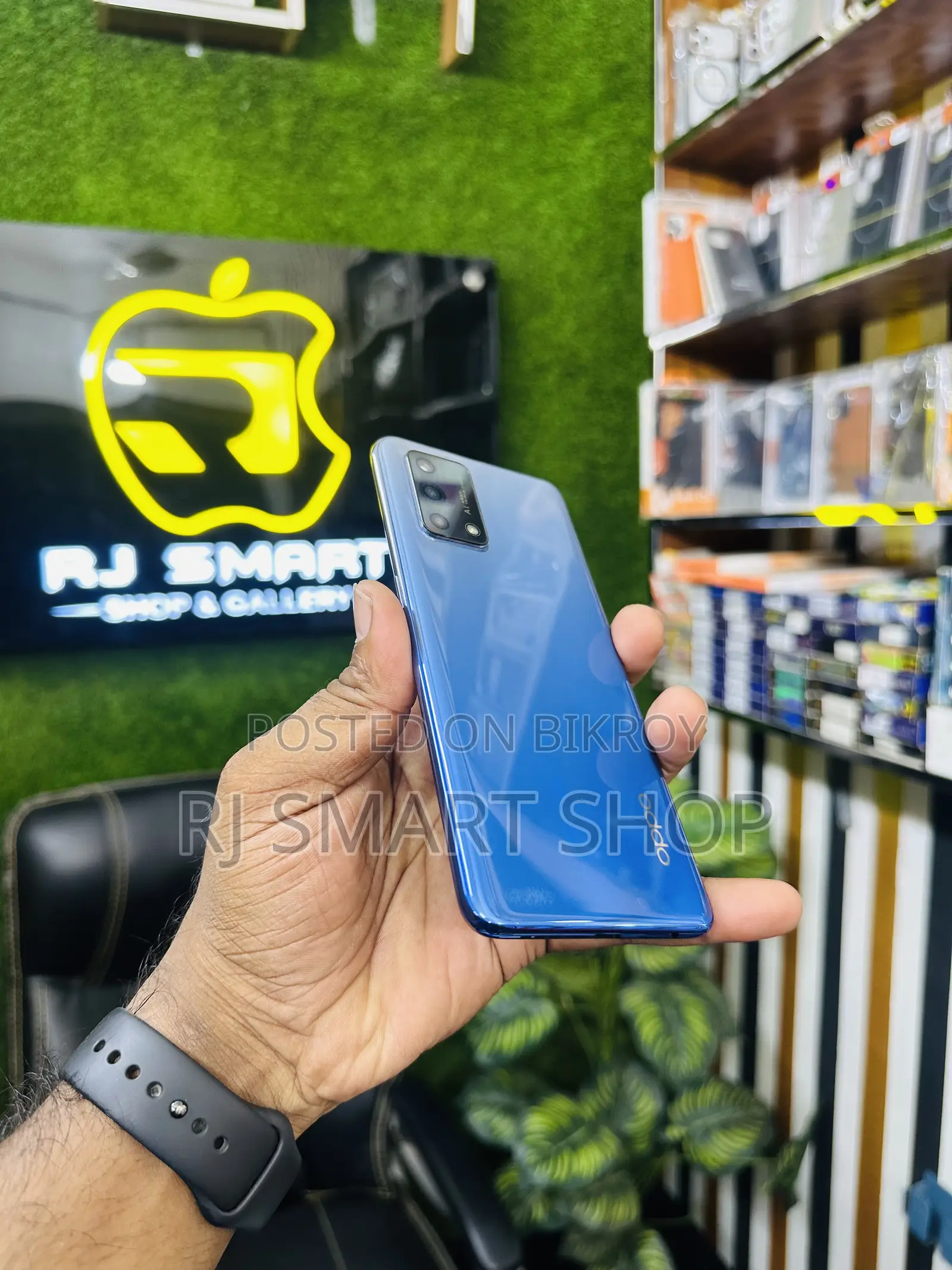 Oppo F19S 128 GB Blue