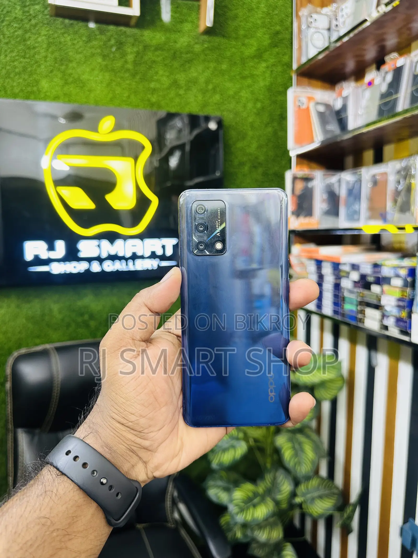 Oppo F19S 128 GB Blue