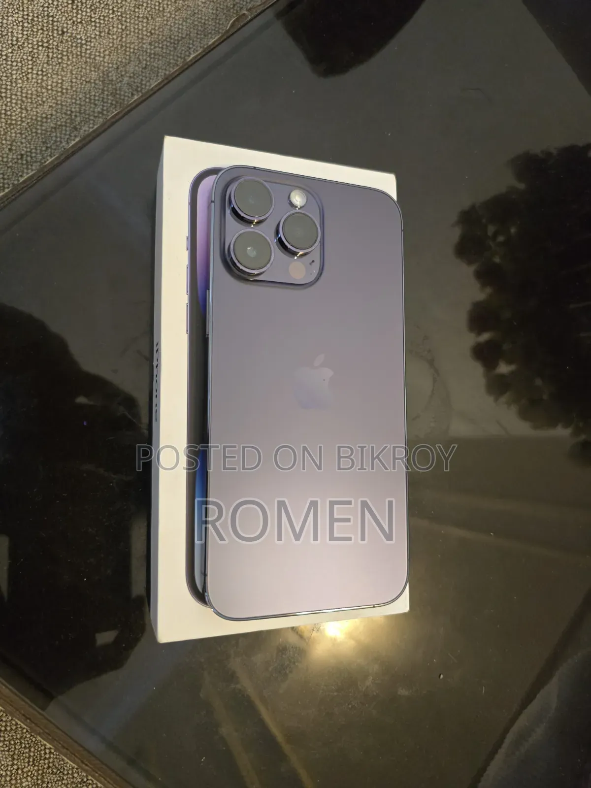 অ্যাপল আইফোন ১৪ প্রো ম্যাক্স ২৫৬ জিবি পার্পল