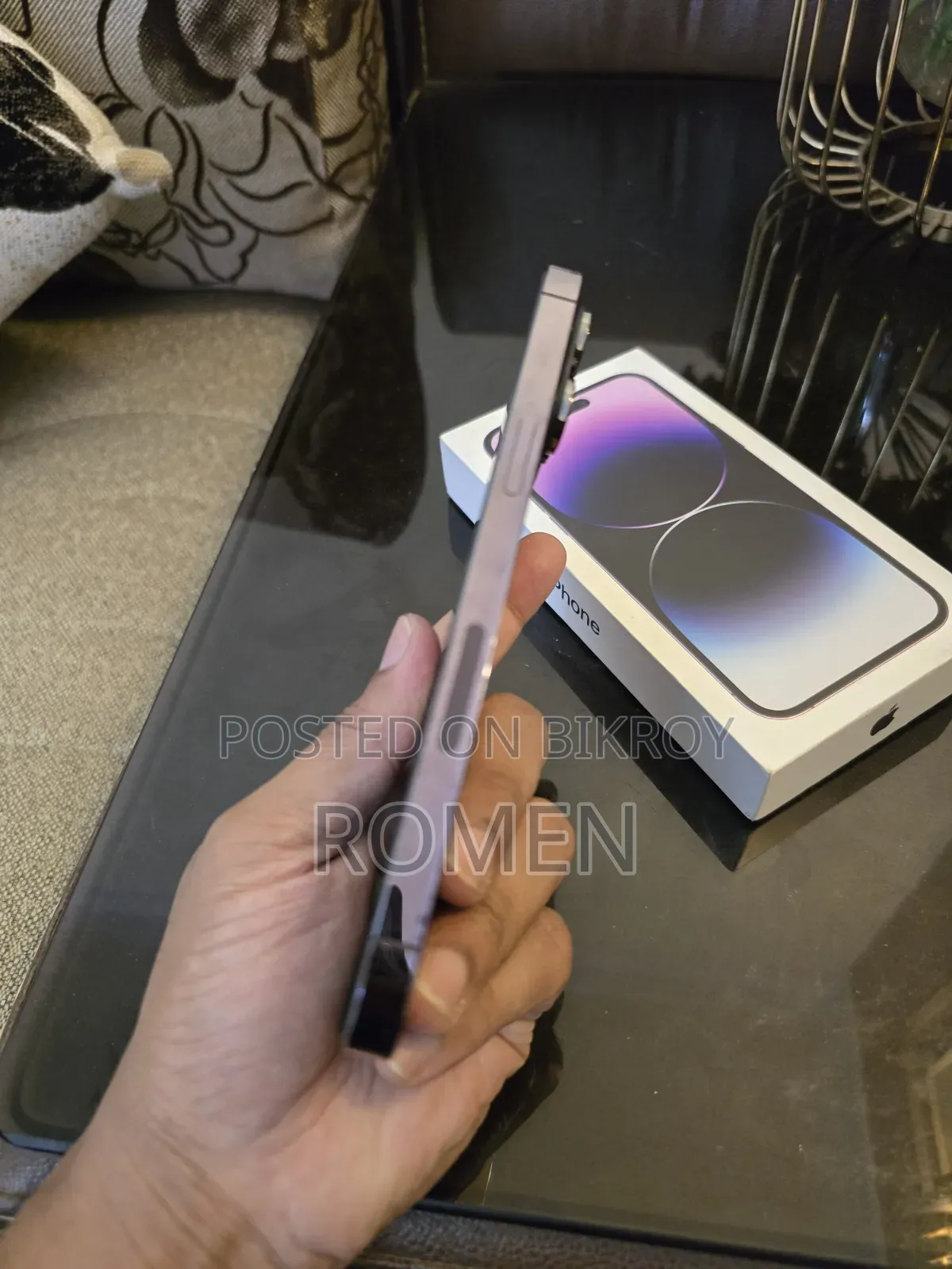 অ্যাপল আইফোন ১৪ প্রো ম্যাক্স ২৫৬ জিবি পার্পল